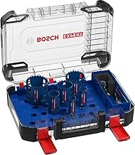 Bosch Professional 9X Expert Tough Material Hole Saw Set (Ø 22-68 mm, Accessories Rotary Impact Dril