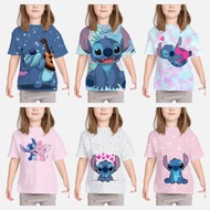 Lilo and Stitch Shirt for Kids Adult, Cartoon Character Stitch Tshirt for Women Boy Men Girl Lilo To