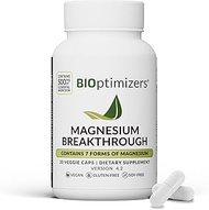 BiOptimizers - Magnesium Breakthrough Supplement 4.0 - Has 7 Forms of Magnesium Like Bisglycinate, M
