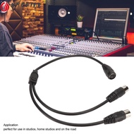 CHINK 5Pin Din Female to 2 5Pin Din Male, Plug and Play 5 Cores Sound Connecting Cable, Audio Cable 