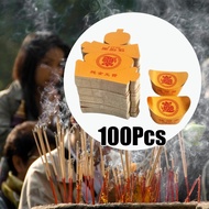 100/300Pcs Yen Pao Prayer Paper Bars Emasleluhur Moon Cit Ge Cengbeng Paper Bars