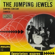 The Jumping Jewels ‎– Jumping Can-Can / Zambesi 7" Single 45RPM Vinyl Record (1964, Netherlands) - F