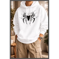 BAJU_KITA - Hoodie BIG size Spider S - XXXXX(6XL) Men Premium Fleece Thick Oversized Unisex Hoodie D