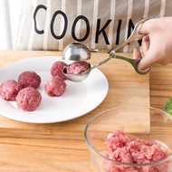 TIDAK MELEKAT Alat Buat Bebola Daging Stainless Steel Meatball Maker Alat Buat Bebola Daging Bakso F