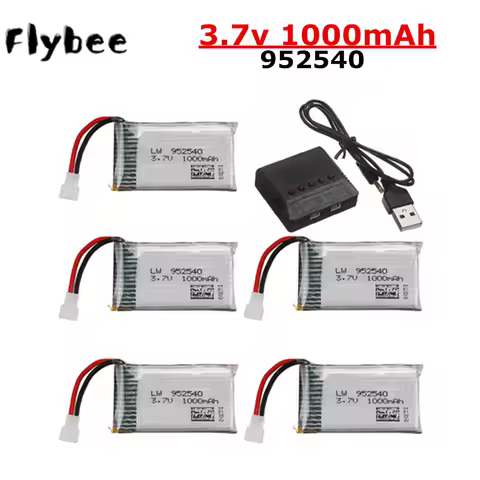 3.7V 1000mAh 25c Lipo Battery for Syma X5 X5C X5SC X5SW TK M68 CX-30 K60 905 V931 RC Quadcopter 3.7V