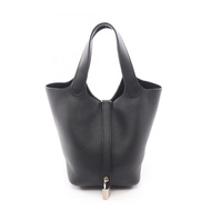 【二手】愛馬仕 HERMES 手提包 Picotin Lock PM 黑色 其他 Picotin Lock PM 黑色 女士二手 A