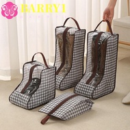 BARRY1 Rain Boots Storage Bag, Long and Short Foldable High Heel Shoes Storage Bags, Useful Dust-proof PVC with Zipper Tote Shoes Organizer Home
