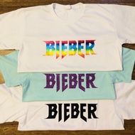 Justin Bieber "Bieber" Text Shirt