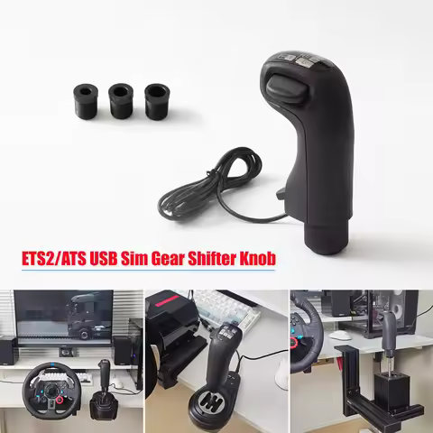 USB High Low Gear Shifter Knob For American/Euro Truck Simulator 2ATS ETS2 Scania PC Games for Logit
