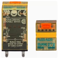Idec Izumi Relay RU2S-C-D-CD-D24-A220-A24-A110-D12 RU4S-C-D-CD-D24-A220-A24-A110 Relay