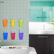 [nay] Pegboard Cup Holder Set for Craft Room, Ribbon & Tool Organizer Accessories
