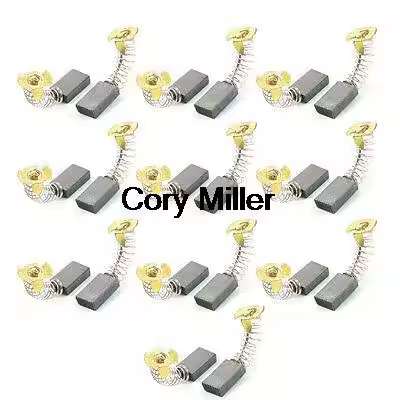 20pcs 43/64" x 27/64" x 1/5" 16x11x5mm Motor Carbon Brushes for Makita Series CB-303