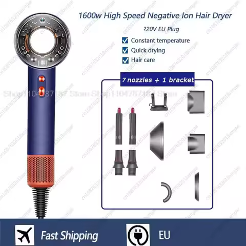 Super Hair Dryer Leafless Hair dryer Personal Hair Care Styling Negative Ion Tool Constant Anion Ele