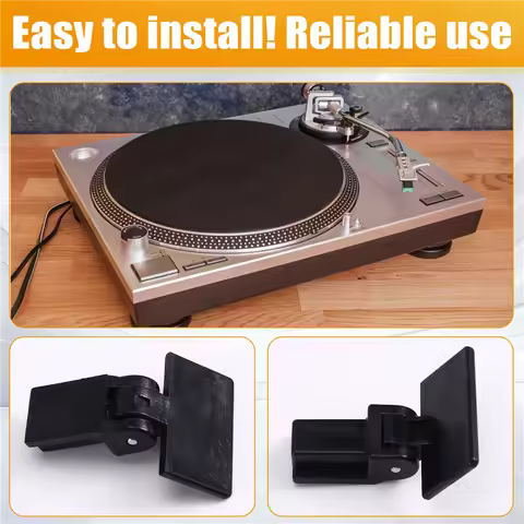 ABUO-Vinyl Record Player Dust Cover Hinge Replacement For AT LP120 LP60X LP140 LP5 LP3 LP70X STANTON