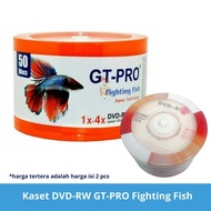 Kaset DVD-RW GT-PRO Fighting Fish Original isi 2 pcs