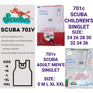 701c / 701v SCUBA ( CHILDREN'S / ADULT MENS ) SINGLET