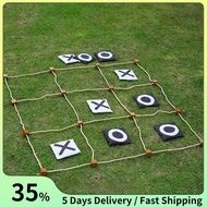 Giant Tic - -Toe Outdoor Game Instant Setup, No Assembly Bean-Bag Toss Games Set,Giant - for Adults