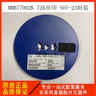 Transistor Pelekap Permukaan CBI/Chuangji MMBT7002K Skrin Sutera 72K SOT-23 Pengganti untuk 7002 702