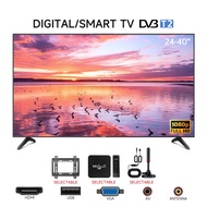 Murah TV 24 Inch LLed TV 32 Inch Digital TV 32 inch Smart TV Android TV DVB-T2 MYTV Netflix Youtube