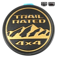 Mopar Emblem Trail Rated Rubicon 392 Black Bronze Jeep Wrangler JL Jeep Spare Parts