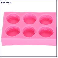 MUNDAN Silicone Mould, Silicone 6-Cavity|Mould, Baking Mould Reusable Baking Mould Home Decorations