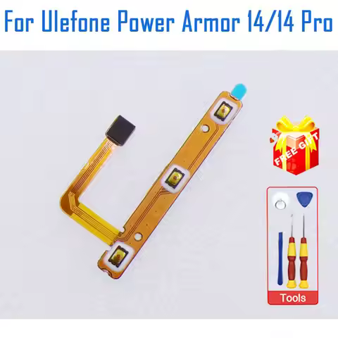 New Original Ulefone Power Armor 14 Armor 14 Pro Power on/Off+Volume Button Key Cable flex FPC For U