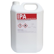 IPA (Isopropyl Alcohol) 99.99% ปริมาณ 5 Liters ไอโซโพรพิล แอลกอฮอล์ 99.9% ปริมาณ 5 ลิตร ใช้ทำความสะอาด-ใช้ฆ่าเชื้อ