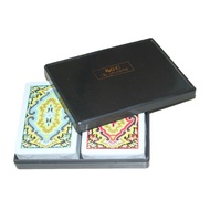 【Best Value】BGC Plastic Playing Cards / 2 Decks / 1 Red & 1 Blue / Jumbo index / Casino Size【Ship Ou