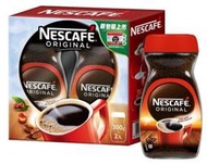 Costco好市多~NESCAFE雀巢 原味即溶咖啡粉 300公克 X 2罐  $549