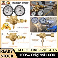 ⭐คลังสินค้าท้องถิ่น⭐เกจวัดความดันไนโตรเจน0-800เกจวัดความดันปอนด์ต่อตารางนิ้วเกจวัดความดัน CGA580 + G