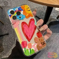 Suitable for Realme Note 60 Note 70 Realme C61 Realme C63 C71 C75 Dopamine Graffiti Heart Shockproof