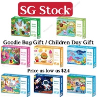 SG Seller 24pcs Mini Jigsaw Puzzle for Kids Goodie Bag Gift / Return Gift / Children's Day Gift / Christmas Gift/ Party