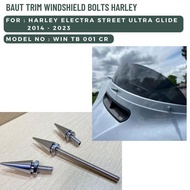 Harley Electra Street Ultra Win Tb 001 Cr Windshield Bolts Limited