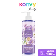EXFAC Sweet Violet Scent Shower Cream 480ml เอ็กซ์แฟค ครีม บาธ สวีท ไวโอเล็ต ผลิตภัณฑ์ครีมอาบน้ำทำคว