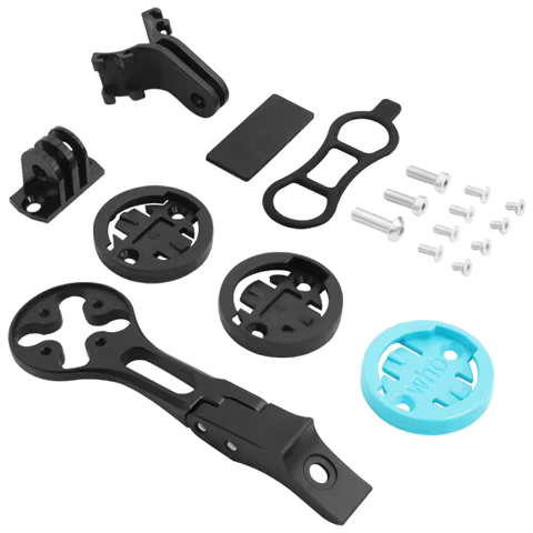Bike Computer Mount Bracket Aluminum Extender Adapter With Garmin Wahoo Bryton for C68 V4RS V5RS Han
