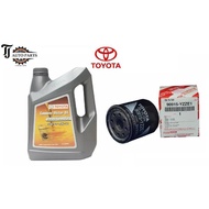 TOYOTA SEMI SYNTHETIC ENGINE OIL AND OIL FILTER