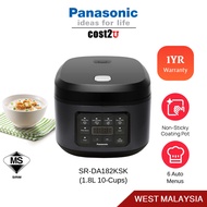 Panasonic 1.8L Microcomputer Rice Cooker | SR-DA182KSK SR-DA182 Baby Porridge Cooker Periuk Nasi Sou