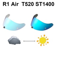 R1 Photochromic Visor สําหรับ SCORPION EXO R1 Air R1 EVO T520 ST1400 หมวกกันน็อคเลนส์ Face Shield เป