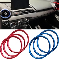 Air Conditioner AC Vent Outlet Ring Trim For Mazda MX-5 MX5 mazda 2 CX-3 CX3 RF ND