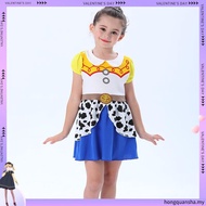 hiCosplaydy Toy Story Cowgirl Jessie Baby Dress Cosplay