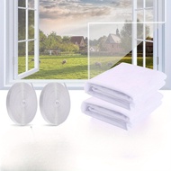 TEMU 2/4pcs Diy Self-adhesive Window Screen Netting Mesh Curtain, 130x150cm (approach 59x51.05 Inche