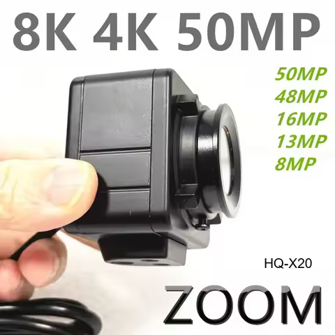 8K Webcam 8MP 50MP 16MP 13MP USB Autofocus Living Stream Camera OTG UVC Plug and play PC Video BOX C