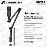 SENNHEISER Profile Microphone USB-C Base Set / Streaming Set  - Podcast Mic / Gamer Mic / Streamer M