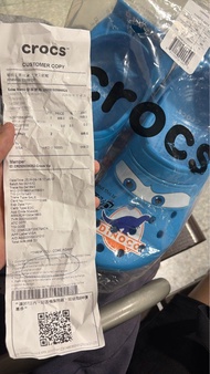 Crocs  x cars dinoco  41-42碼