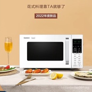 [in stock]Galanz（Galanz） Microwave Oven Household23L900Tile Quick Heating Oven Micro Steaming and Baking All-in-One Multi-Function Flat Heating and Thawing Convection OvenC2AW White