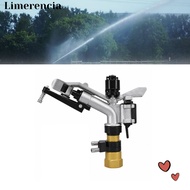 LIMERENCIA Impact Sprinkler, 1 Inch DN25 Female Thread Copper Core, Aluminum Alloy, Plastic Irrigati