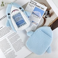 Blue Sharks Plush Card Holder Fluffy Photocard Holder Bus Card Sleeve Id Bank Credit Card Holder Pro