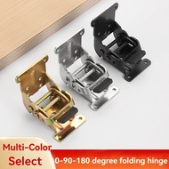 0-90-180 self-locking folding hinge furniture Folding hinge heavy furniture connectors