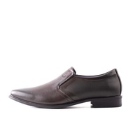 LR LARRIE Kasut Lelaki Dark Coffee Soft klasik Rounded Toe Business Wear 902401-NI2SV-35P-D.COFFEE