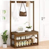 Stool Wearing Shoe Storage Entering Door Shoe Cabinet Multi-Layer Shelf Household Shelf Stool Door C